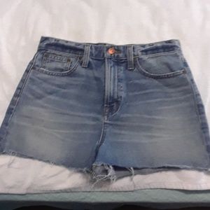 Madewell blue Shorts for women  Size 14